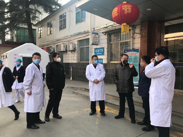 省卫健委督导组对亚色视频
新型冠状病毒肺炎防控工作进行督导检查