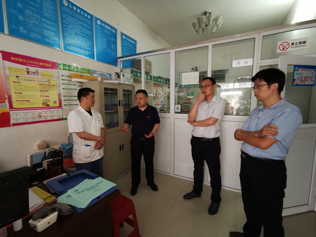 省四院到白河县调研指导健康扶贫工作