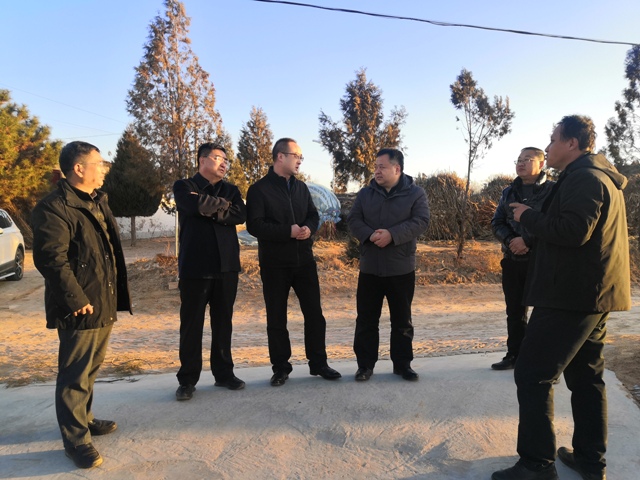 陕西省第四人民医院赴帮扶村调研乡村振兴工作