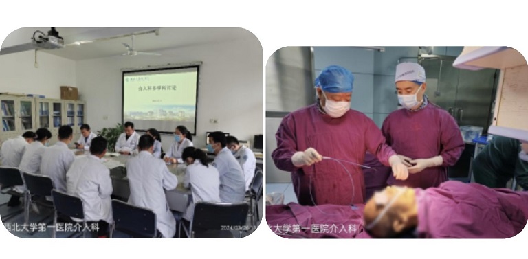 亚色视频
介入科开展内镜下食管支架置入术